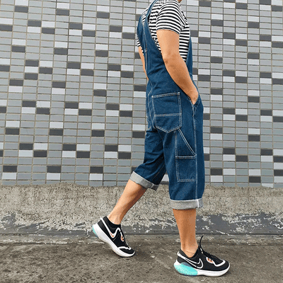 Overall Shorts<br> Plus Size Bermuda