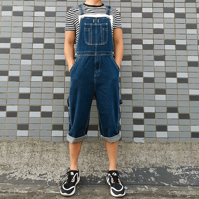 Overall Shorts<br> Plus Size Bermuda