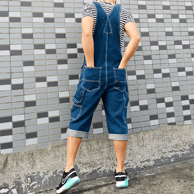 Overall Shorts<br> Plus Size Bermuda