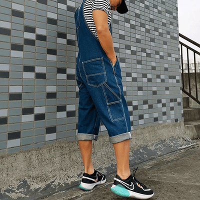 Overall Shorts<br> Plus Size Bermuda