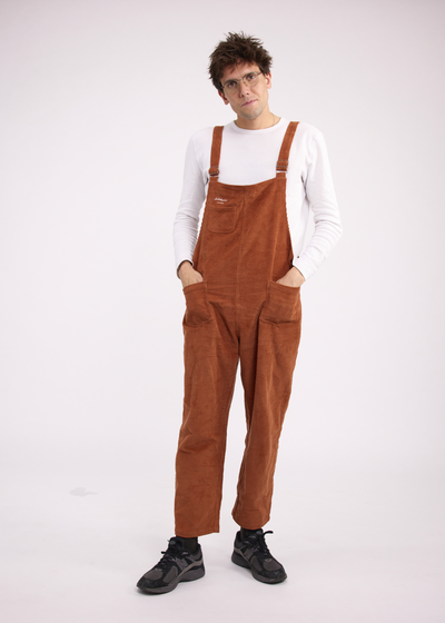Combinaison Velours Marron Homme