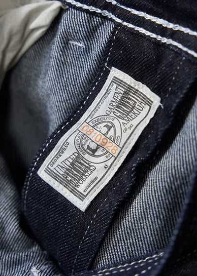 Salopette Étiquette Vintage