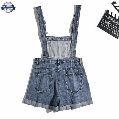 Short Dungarees Electra Blue Jeans