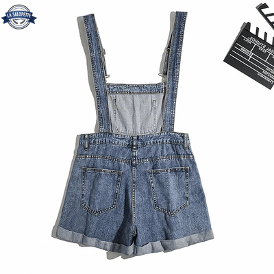 Overall Shorts<br> Electra Blue Jeans