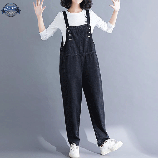 Cotte Pantalon Noir