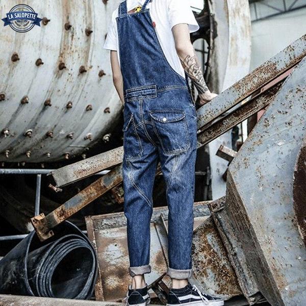 Pantalon Salopette Style