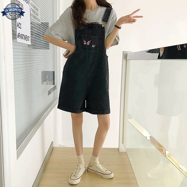 Overall 2025 black shorts