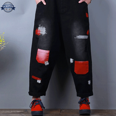 Salopette Denim Noir