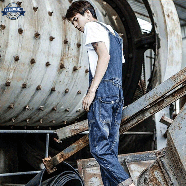 Salopette en Jean Style