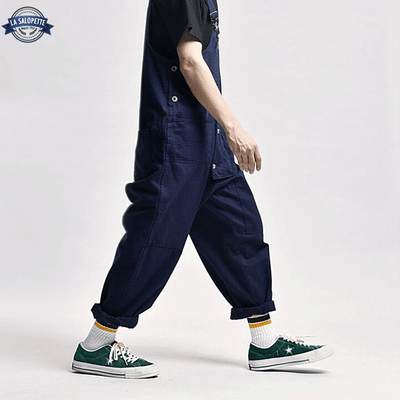 Salopette Homme Bleue Foncé