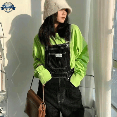 Salopette Pantalon avec Bavette