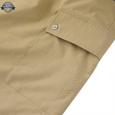 Salopette Pantalon en Toile Homme