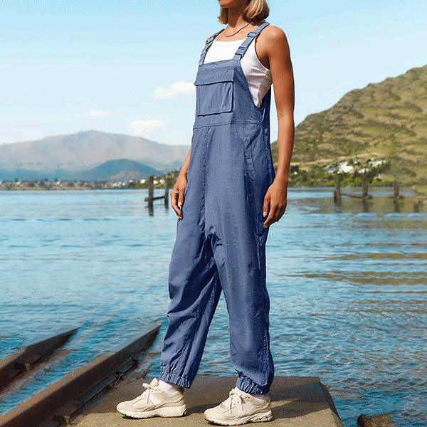 Women's Lavender Blue Dungarees