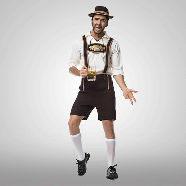 Traditional Oktoberfest Lederhosen