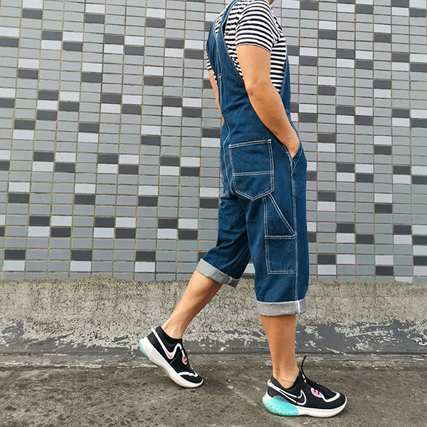 Short Dungarees Plus Size Bermuda
