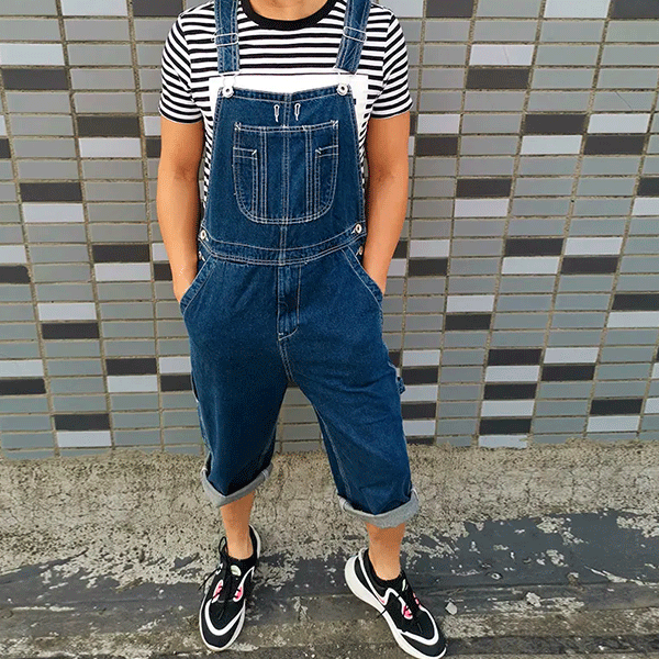 Short Dungarees Plus Size Bermuda