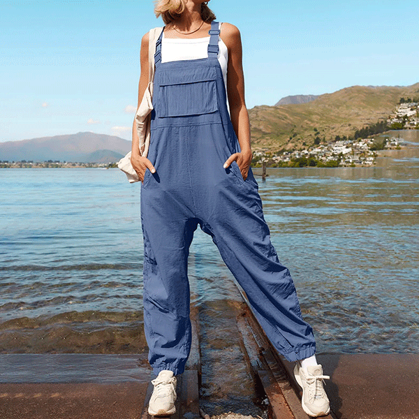 Women's Lavender Blue Dungarees