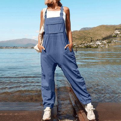 Women's Lavender Blue Dungarees