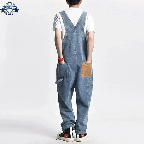 Baku Shan Work Dungarees