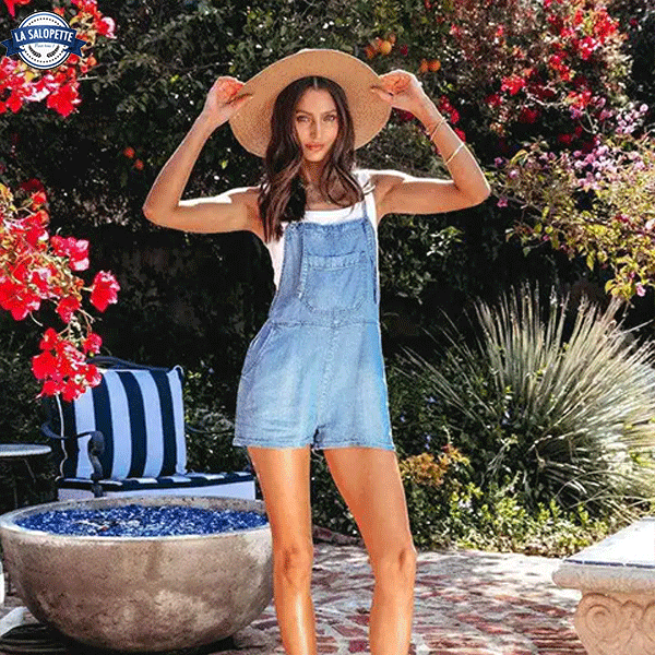 Jean Dungarees Maria Shorts