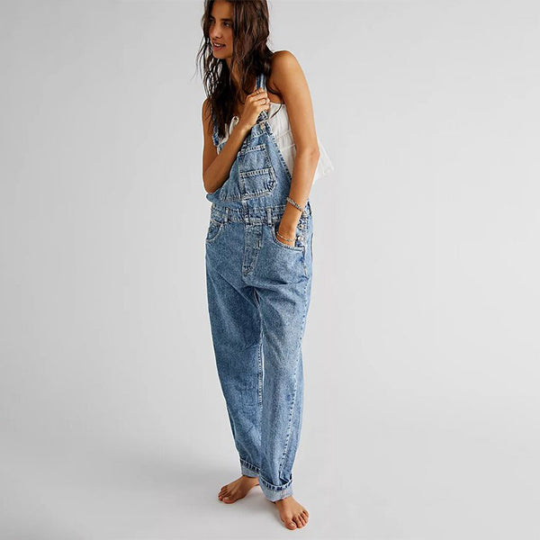 Jean Dungarees Faded Alice