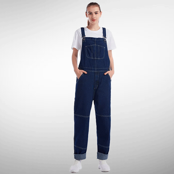 Jean Dungarees Mixed Duo