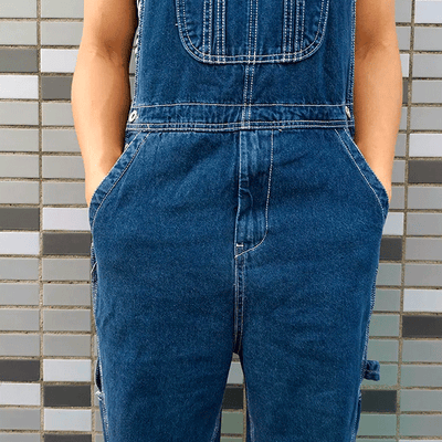 Short Dungarees Plus Size Bermuda