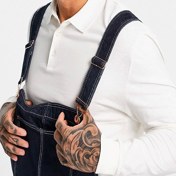 Jean Dungarees Extra Large Miko