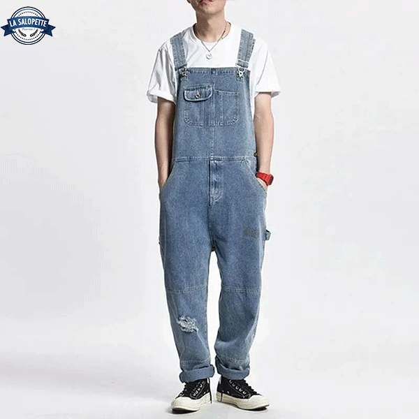 Baku Shan Work Dungarees