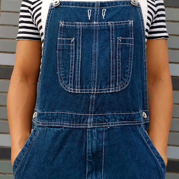 Short Dungarees Plus Size Bermuda