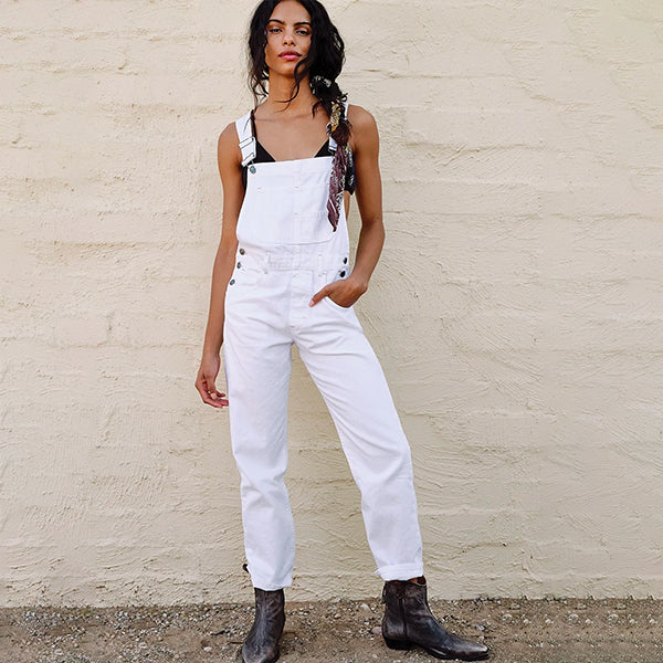 Snow White Jean Dungarees