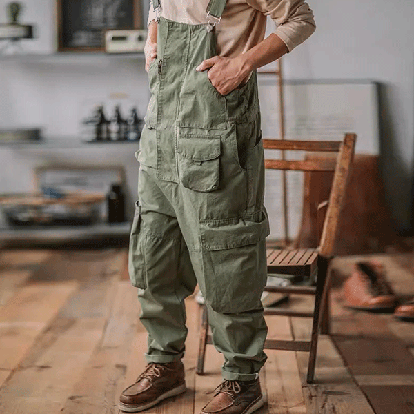 Green Mechanic Dungarees
