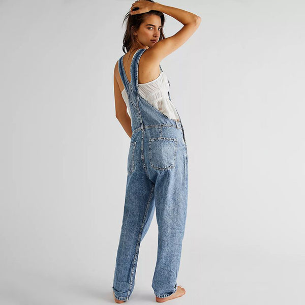 Jean Dungarees Faded Alice