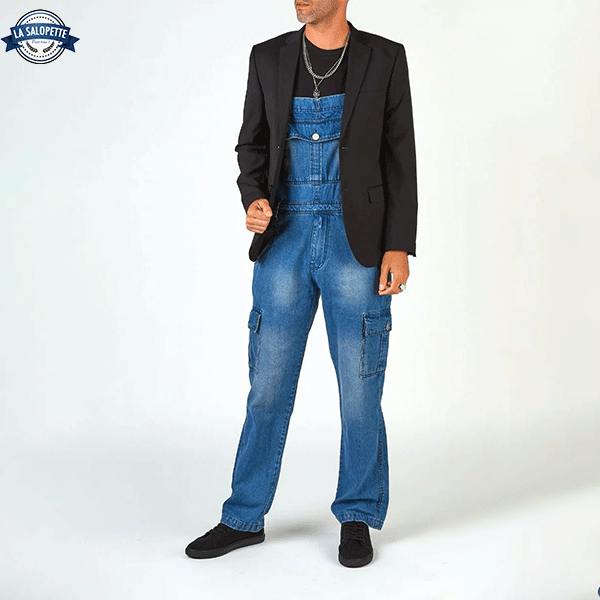 Jean Dungarees Urban Dark