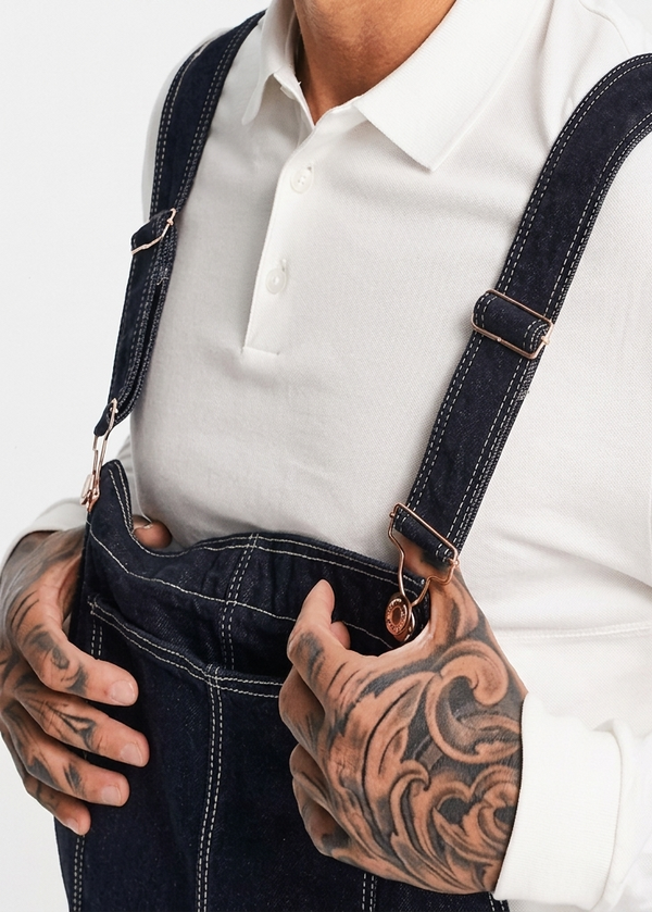 Jean Dungarees Extra Large Miko
