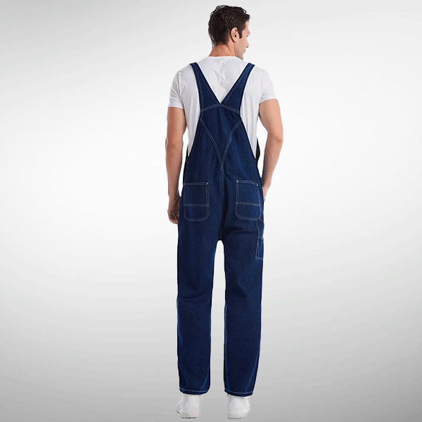Men's Jean Dungarees Mixed Duo
