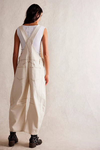 White Denim Dungarees Jasmine