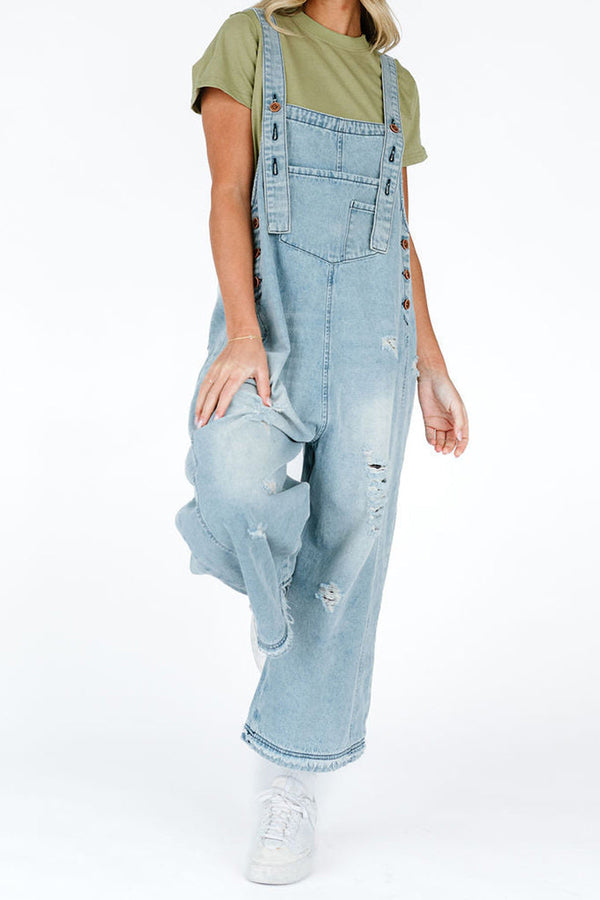 Yocca Loose Fit Dungarees