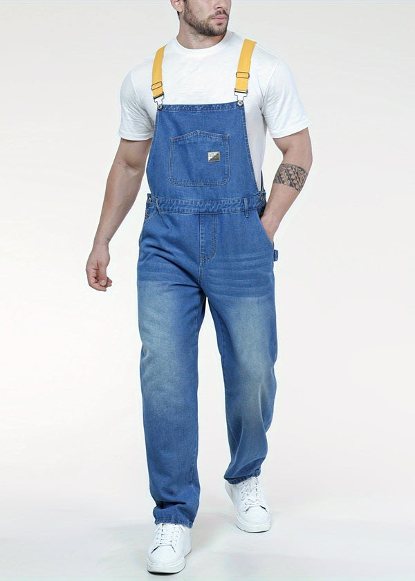 Plus Size Dungarees Saffron