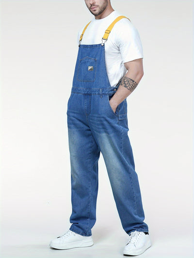 Plus Size Dungarees Saffron