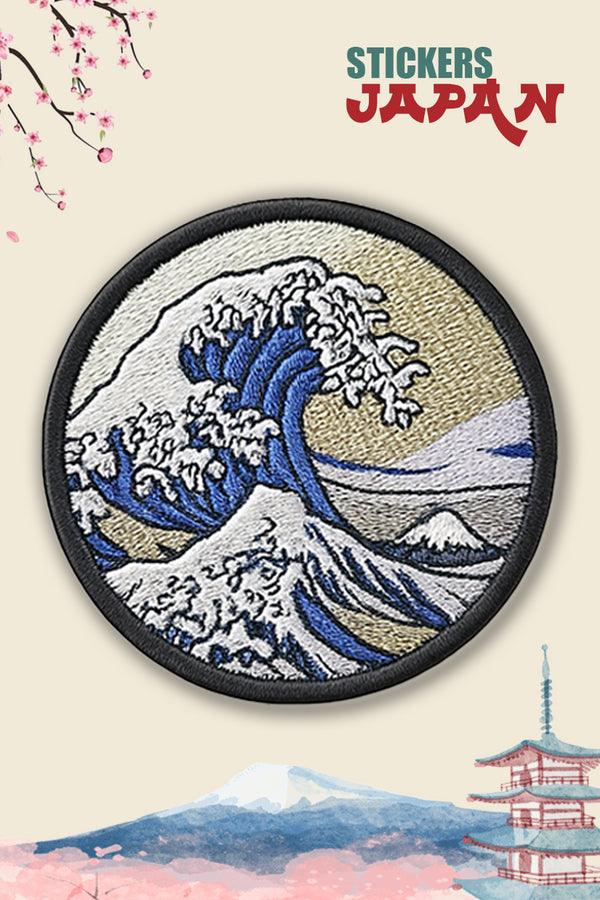 Iron-on Patch Great Wave