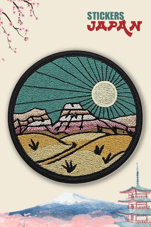 Iron-on Patch Nihon Sun