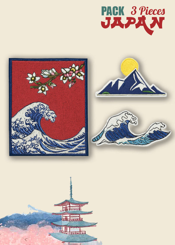 Iron-on Patch Set Nippon