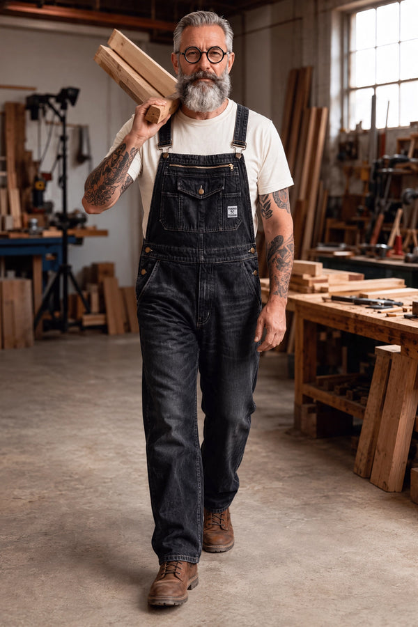 Carpenter Denim Overalls