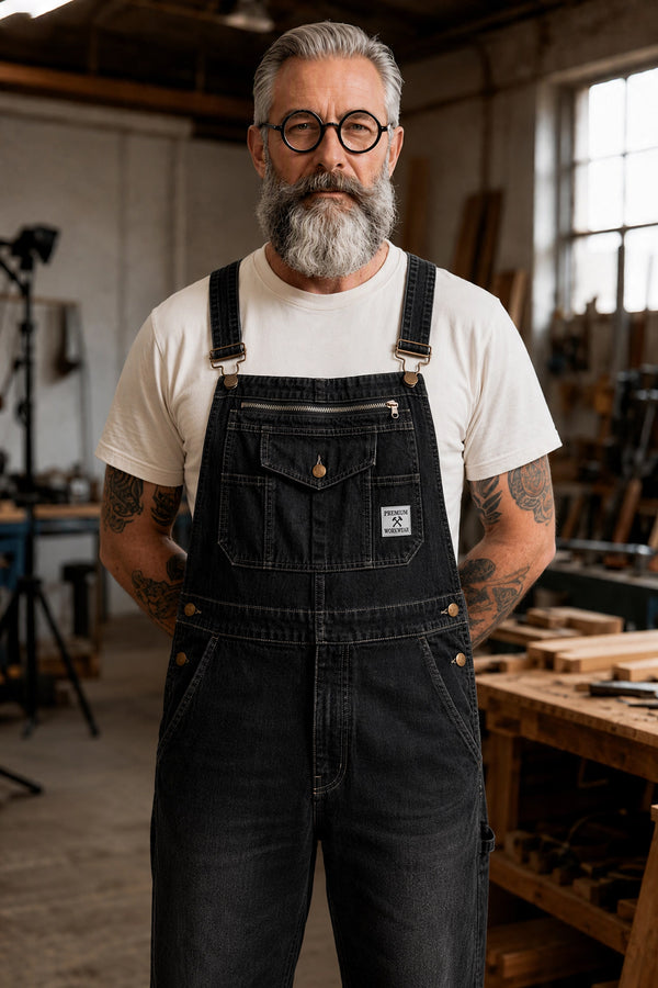 Carpenter Denim Overalls