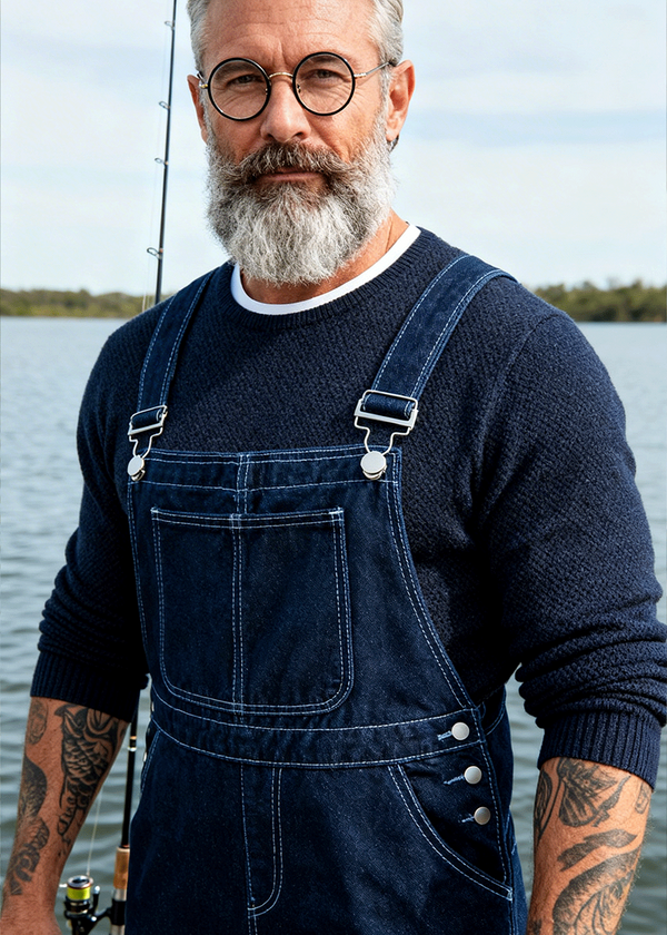 Fishing Jeans Dungarees