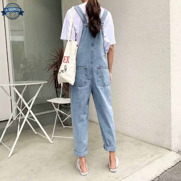 Denim Dungarees Clumsy Braces