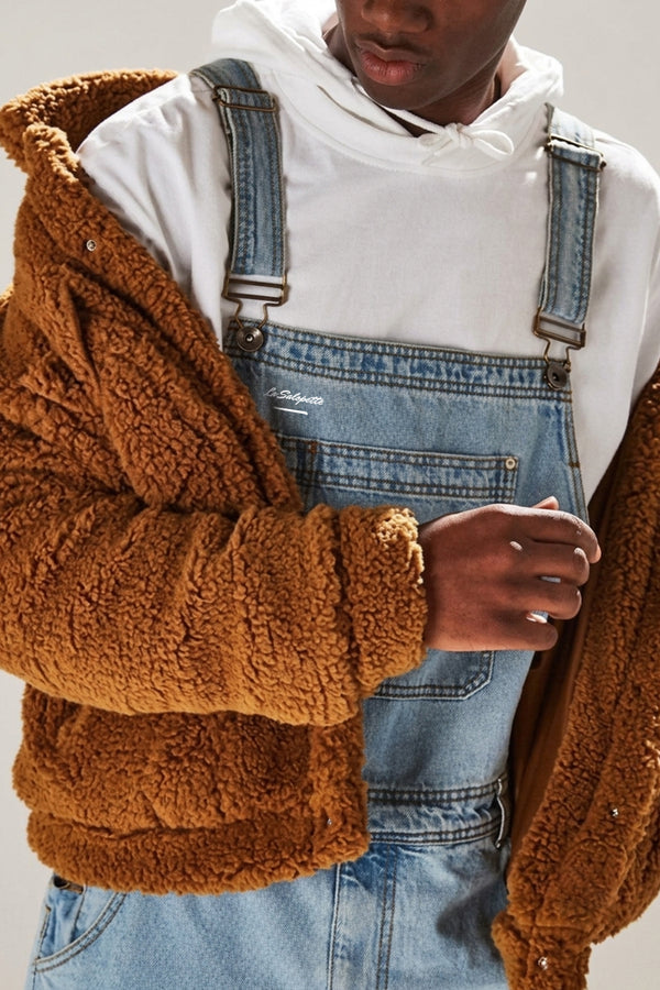 Denim Dungarees Man Sky Blue Classik®