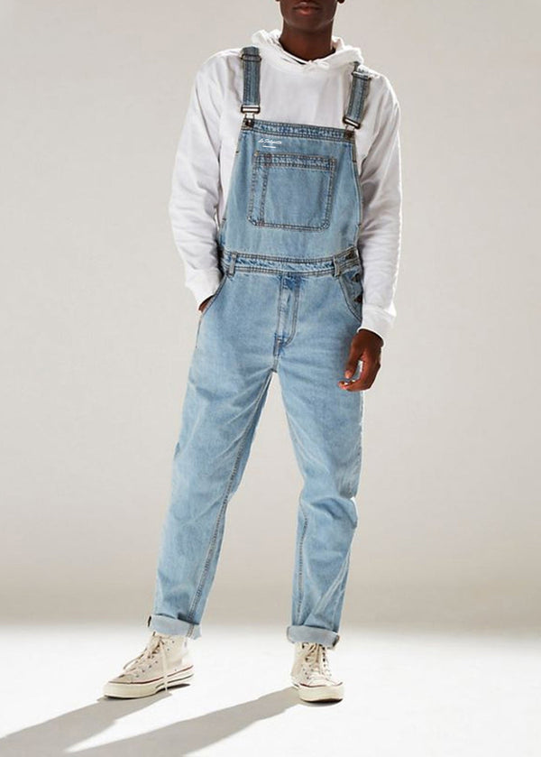 Denim Dungarees Man Sky Blue Classik®