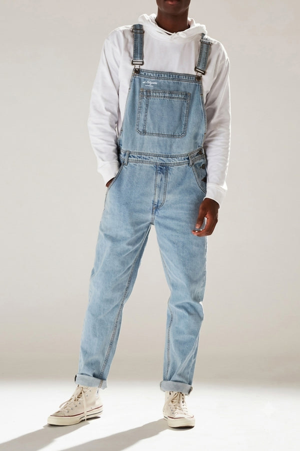 Denim Dungarees Man Sky Blue Classik®
